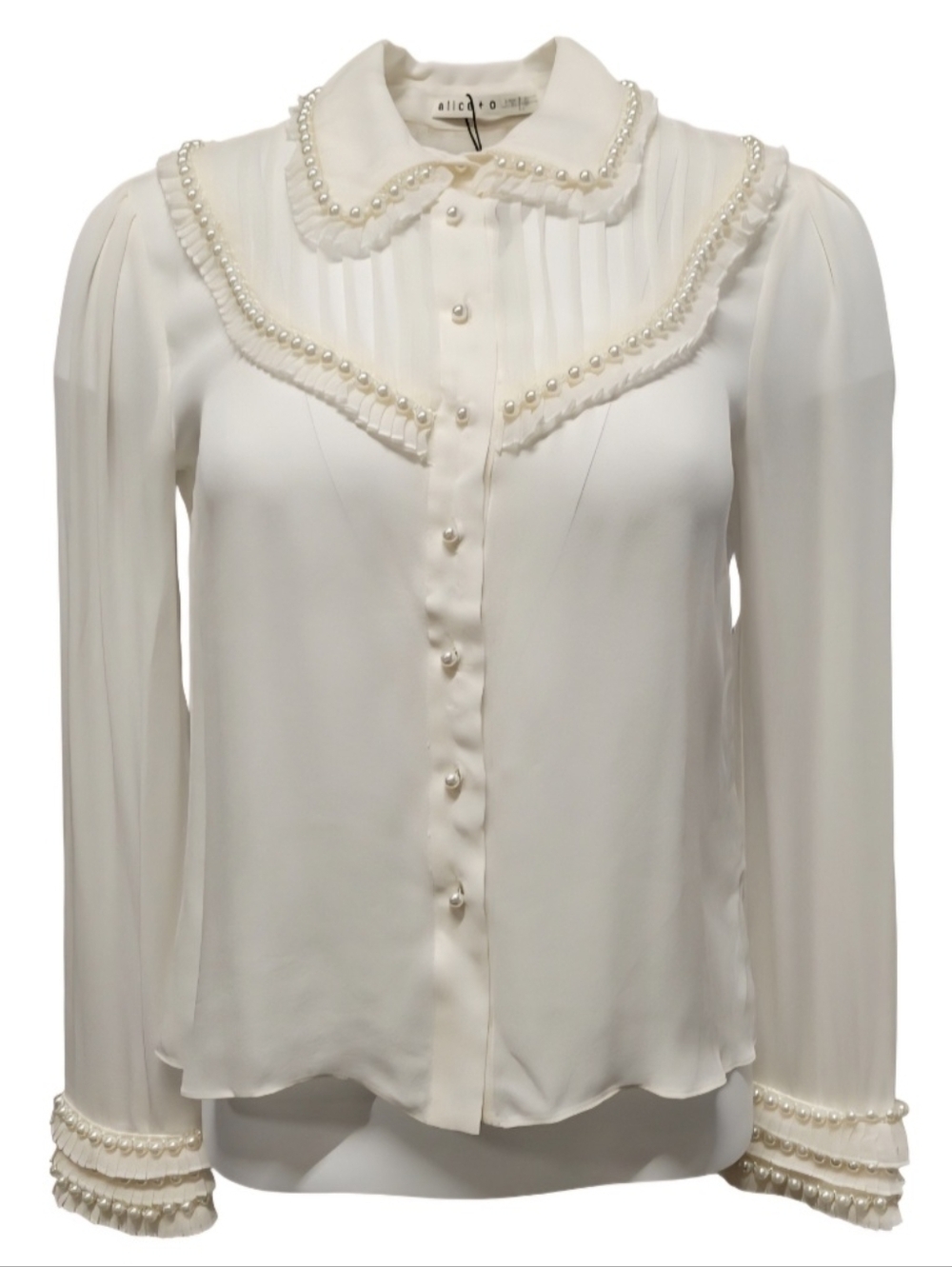 Alice and Olivia Noreen Blouse